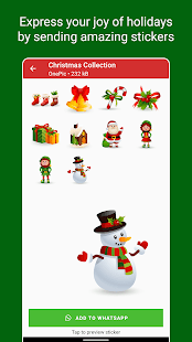 Christmas Stickers Packs Screenshot