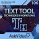 Text Tool Course For Photoshop - Androidアプリ