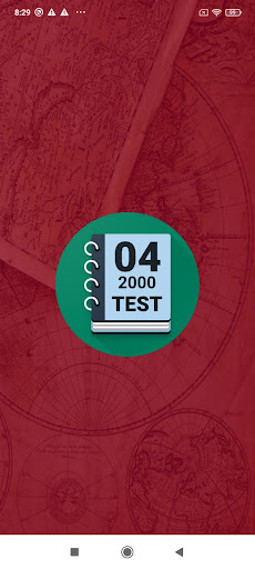 Android application Tests Ley Extranjería (4/2000) screenshort