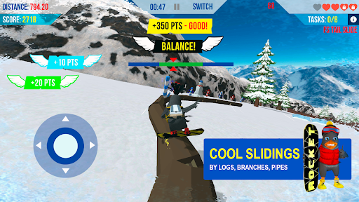 SnowBird: Snowboarding Games Screen 3