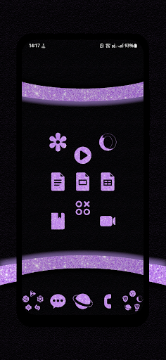 Screenshot of Diamond Glitter Icons