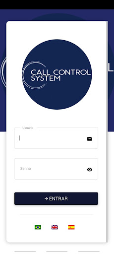 Android application Call Control System screenshort