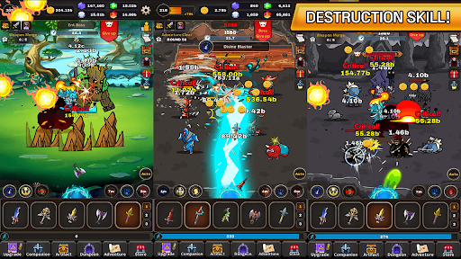 Android application Final Weapon - Idle RPG screenshort