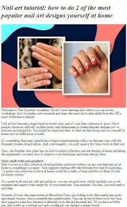 How to Do Nail Art