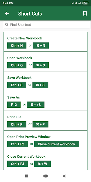 Captura 7 Full Excel Course, Excel Tutorial (Offline) android