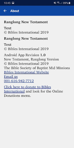 Ranglong New Testament Screen 3