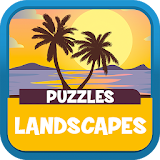 Jigsaw landscapes icon