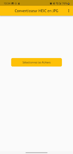 Aperçu de l'application