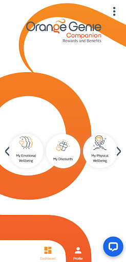 Android application Orange Genie screenshort