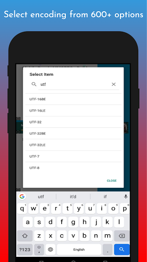 Encoding Changer  Check sele