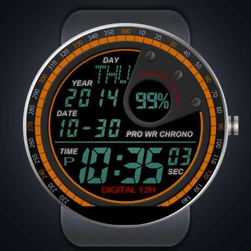 Android application A40 WatchFace for Moto 360 screenshort