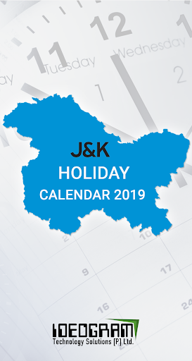 Android application Jammu Kashmir Holiday Calendar screenshort