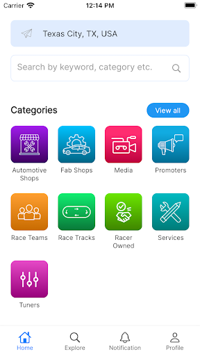 Android application Racemaster Live screenshort