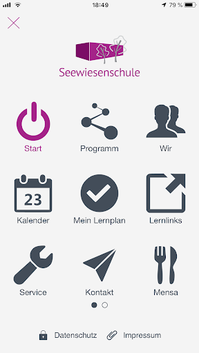Android application Seewiesen screenshort
