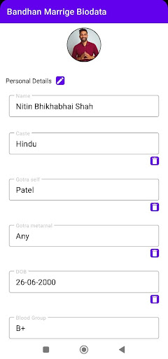 Bandhan - Biodata Maker