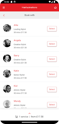 App screenshot