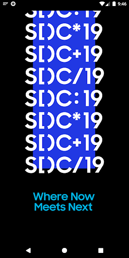 Screenshot of SDC19