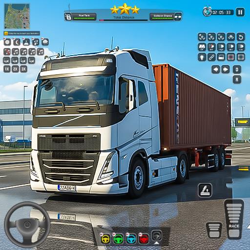 Euro Highway Truck Game icon