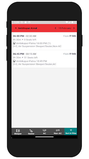 Rajhans Travels Ambikapur Screen 3