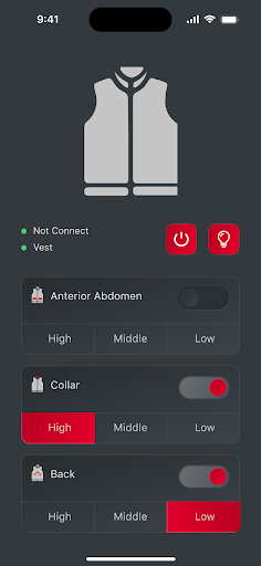 Android application NRHeatech screenshort
