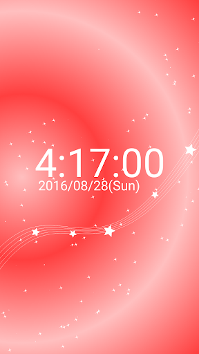 星 卓上時計 Screen 2