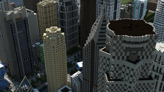 Minecraft PE 的城市地圖