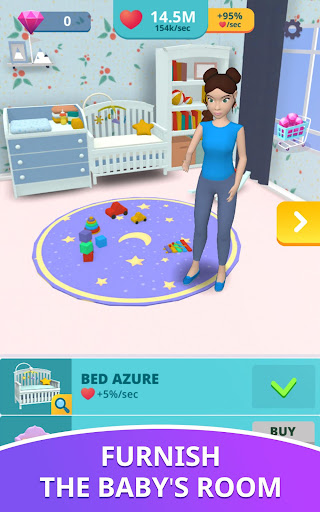 Baby & Mom - Pregnancy Idle 3D Simulator  screenshots 6
