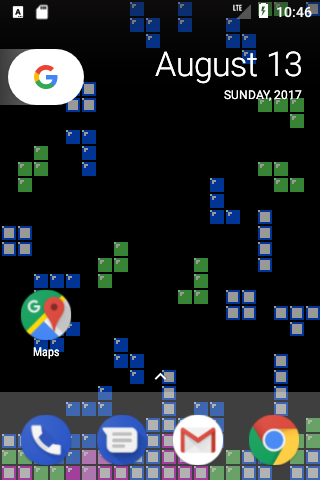 Android application Tetroid Live screenshort