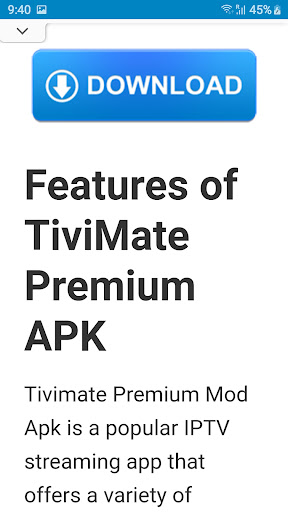 TiviMate Premium Screen 3