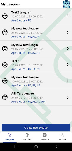 Android application AIFF Blue Cubs screenshort