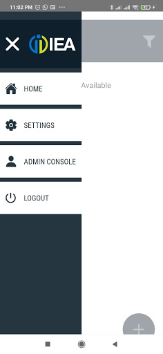 Android application IEA - SIM screenshort