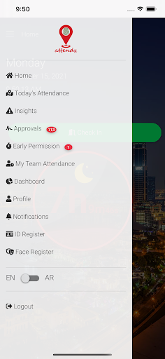 Attendz Screen 2