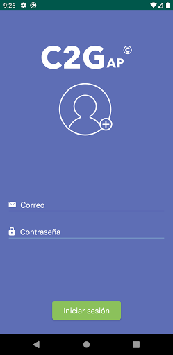 Android application C2G AP for FLM25 UAT screenshort