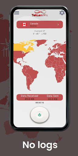 TekLan VPN Screen 3