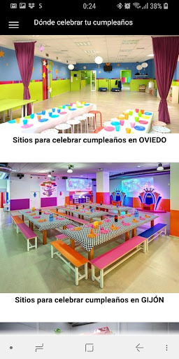 Android application PequeAstur screenshort
