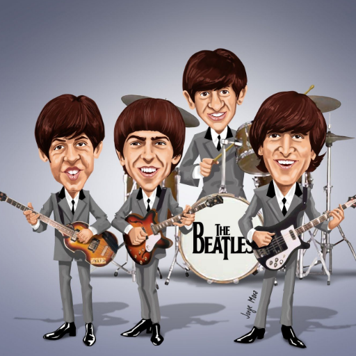 The Beatles frases logo