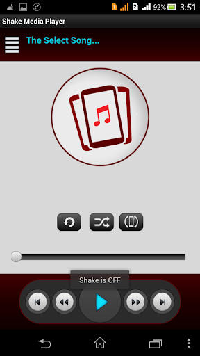 Shake Media Player