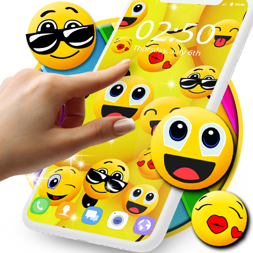 Emoji live wallpaper Logo