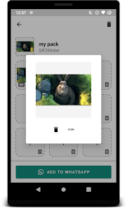 Captura de Pantalla 6 GIF2Sticker Stickers Animados android