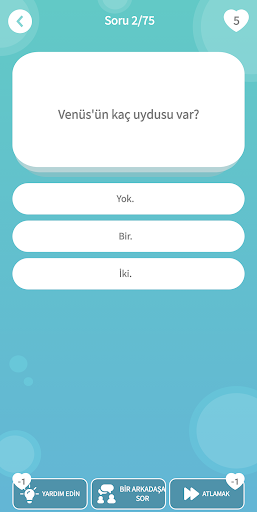 Quiz: Türkçe Genel Bilgi Testi Screen 2