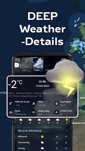 Wetterradar und Wetter-Live screenshot 4
