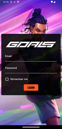Android application GOALS screenshort