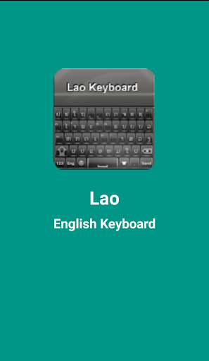 Android application Lao English Keyboard screenshort