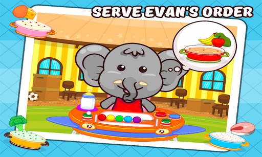 Screenshot of Marbel Magic Food Maker