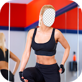 Fitness Slim Body Girl Photo Frames icon
