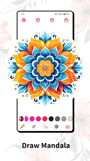 Draw and Color Mandala Art Maker