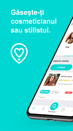 Android application Krembi : Salon Booking screenshort