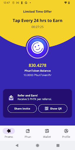 PhunWallet Screen 3