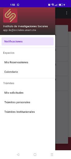Aplicación del IIS UNAM Screen 2