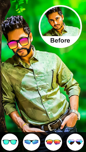 Android application Sunglasses Photo Editor 2024 screenshort